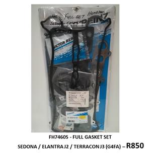  FULL GASKET SET  FH7460S - SEDONA / ELANTRA J2 / TERRACAN J3 (G4FA)*