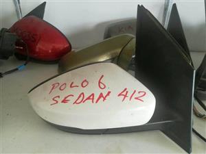 Polo 6 sedan electric right mirror for sale
