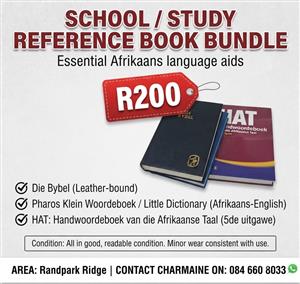 Bundle of 3 books for sale