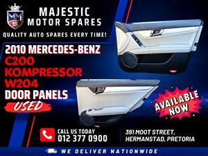 2010 Mercedes-Benz C200 Kompressor W204 Door Panels for Sale – Used