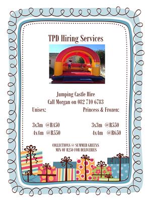 Jumping Castle Hire...