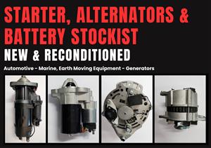 Starter & Alterrnator Repairs & Sales