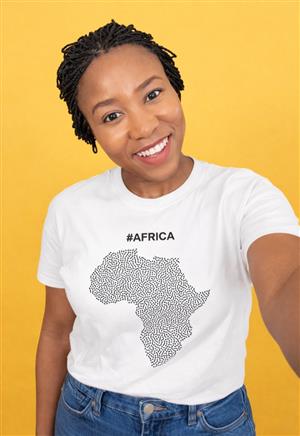 Africa Tshirt for woman 