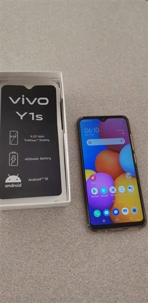 Vivo Y1s with 64GB memory card as good as new