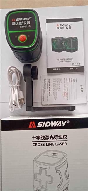 Crossline Laser Self Levelling - Green Beam - Li Ion - BRAND NEW (With Pulse Mode)