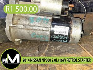 2014 NISSAN NP300 2.0L (16V) PETROL STARTER