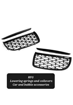 Bmw E90 , F30 gloss black diamond style grills