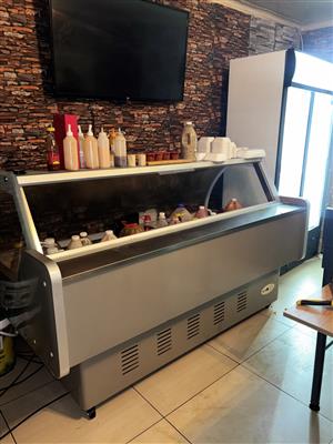 1.8m Display fridge 