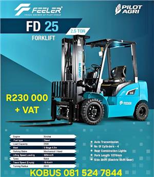 2026 FEELER FD25 FORKLIFT