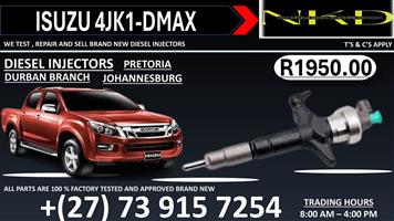 DMAX 4JK1 Isuzu Injectors 