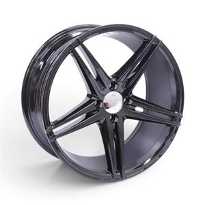 17″ MM 4×100 Gloss Black Alloy Wheels