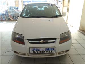2008 CHEVROLET AVEO Hatch 1.5LS manual white color petrol  120000km
