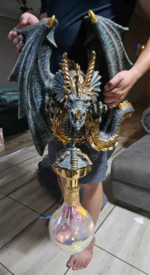 Big Dragon light with Rainbow Globe