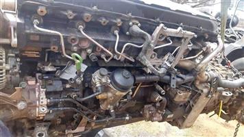 MAN tgs/tga/tgx cylinder heads, block and crankshafts in stock