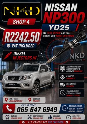 Nissan_NP300_YD25_Diesel_Injectors_NKD