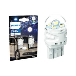 Philips Ultinon Pro3100 W21W Wedge Cool White LED Bulbs
