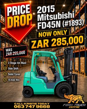 GREAT SPECIAL!!!!Mitsubishi FD45N (1893)
