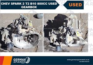 Chev Spark 2 T2 B10 800CC Used Gearbox