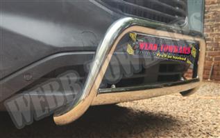 Ford Transit Custom Stainless Steel Nudge Bar