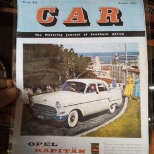 The first CAR magazine1959, laminated