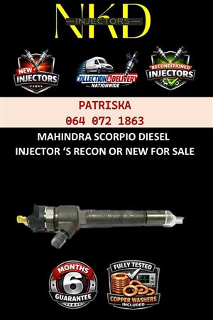 DIESEL INJECTORS FOR 6 MONTHS WARRANTY FOR MAHINDRA SCORPIO 