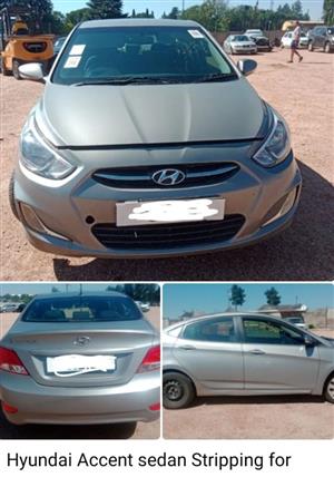 Hyundai Accent Sedan Stripping for spares