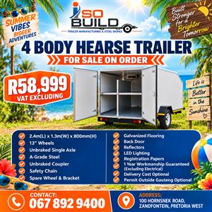 4 Body Hearse Trailer for sale