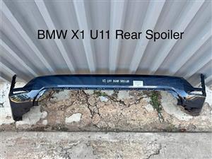 BMW X1 U11 Rear Back Bumper Spoiler