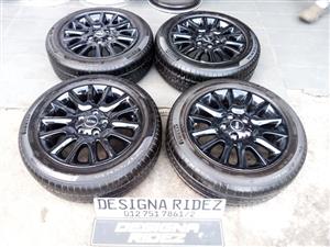 rims/wheels & tyres mini cooper 5x120pcd 195/55 r16