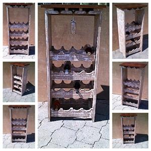 Wine rack Cottage series 1200 two tone/glazed