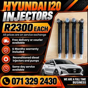 HYUNDAI I20 INJECTORS FOR SALE WITH WARRANTY 