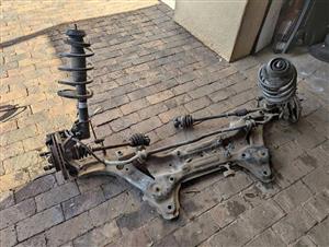Hyundai i20 front suspension assembly, including the crossmember subframe for sale