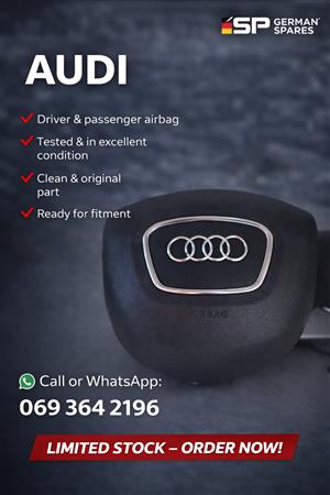 AUDI STEERING AIRBAG AVAILABLE FOR SALE
