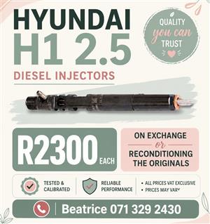 HYUNDAI H1 INJECTORS FOR SALE WITH WARRANTY 