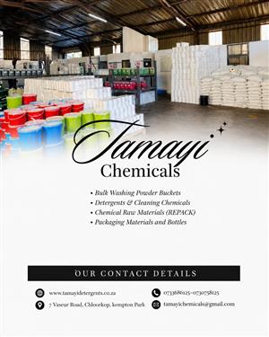  Tamayi Chemicals PTY LTD ORIGINAL Manufacturer, Distributor & Wholesaler of