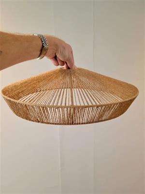 Bali Moroccan Natural Jute Light Pendant Shade