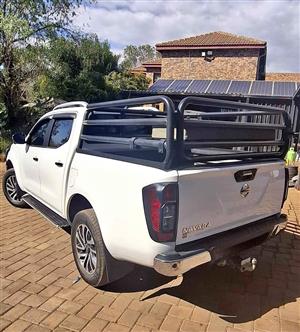 Nissan Navara cattle rail with bench only for sale
