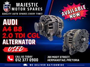 Audi A4 B8 2.0 TDI CGL Alternator for Sale – Used