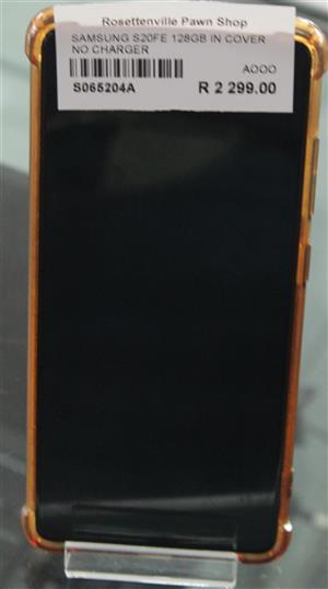 SAMSUNG S20FE 128GB IN COVER NO CHARGER S065204A