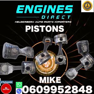 Low mileage import pistons for sale.