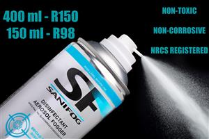 SF SANIFOG - Disinfectant Fogging Canisters 