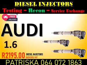 GET YOUR DIESEL INJECTORS FOR AUDI 1.6 ON RECON