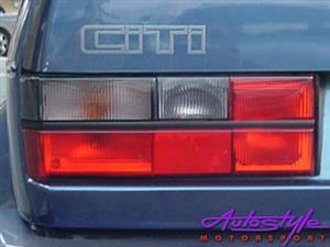 VW Golf Mk1 Semi Smoke Tailights (left)