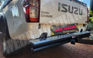 Isuzu D-Max Double Tube and Step Towbars