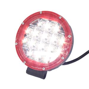 TruckLamp Series TruckLamp 6″ 36w 3600lumen Red Trim Spotlamp (each)