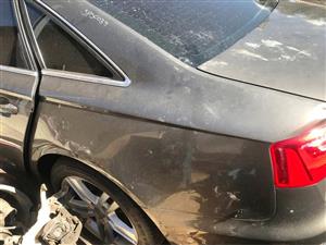 AUDI A6 3.0T REAR LEFT SECTION SHELL FOR SALE CALL: or WHATSAPP: