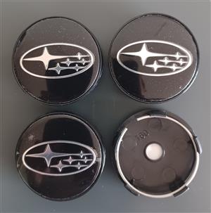 Subaru rim wheel centre caps