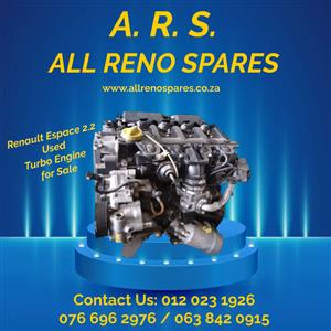 Renault Espace 2.2 Used Turbo Engine for Sale
