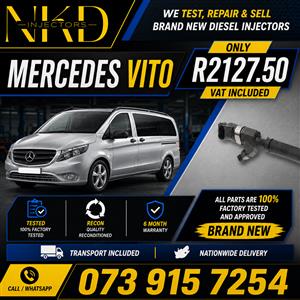 Mercedes Vito Diesel Injectors 