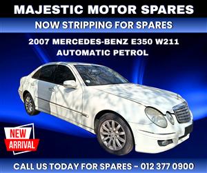 2007 Mercedes-Benz E350 W211 Automatic Petrol – Stripping for Spares 
